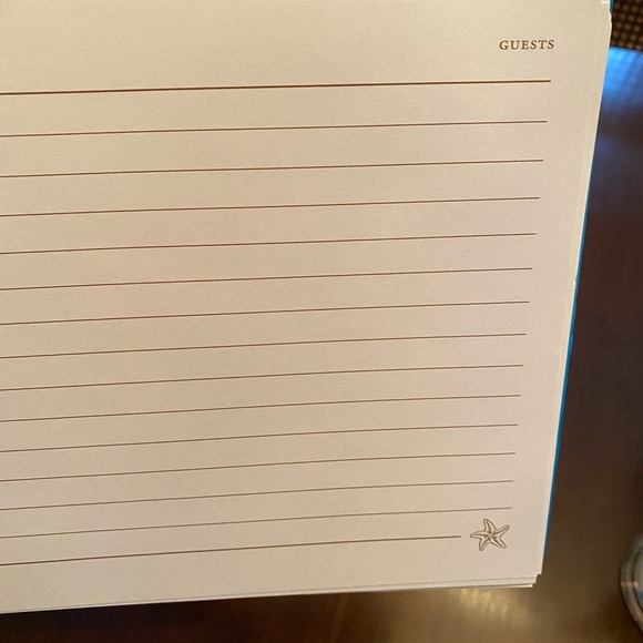 🌊 🏖 Beach themed guest book for your visitors! - Picture 6 of 7